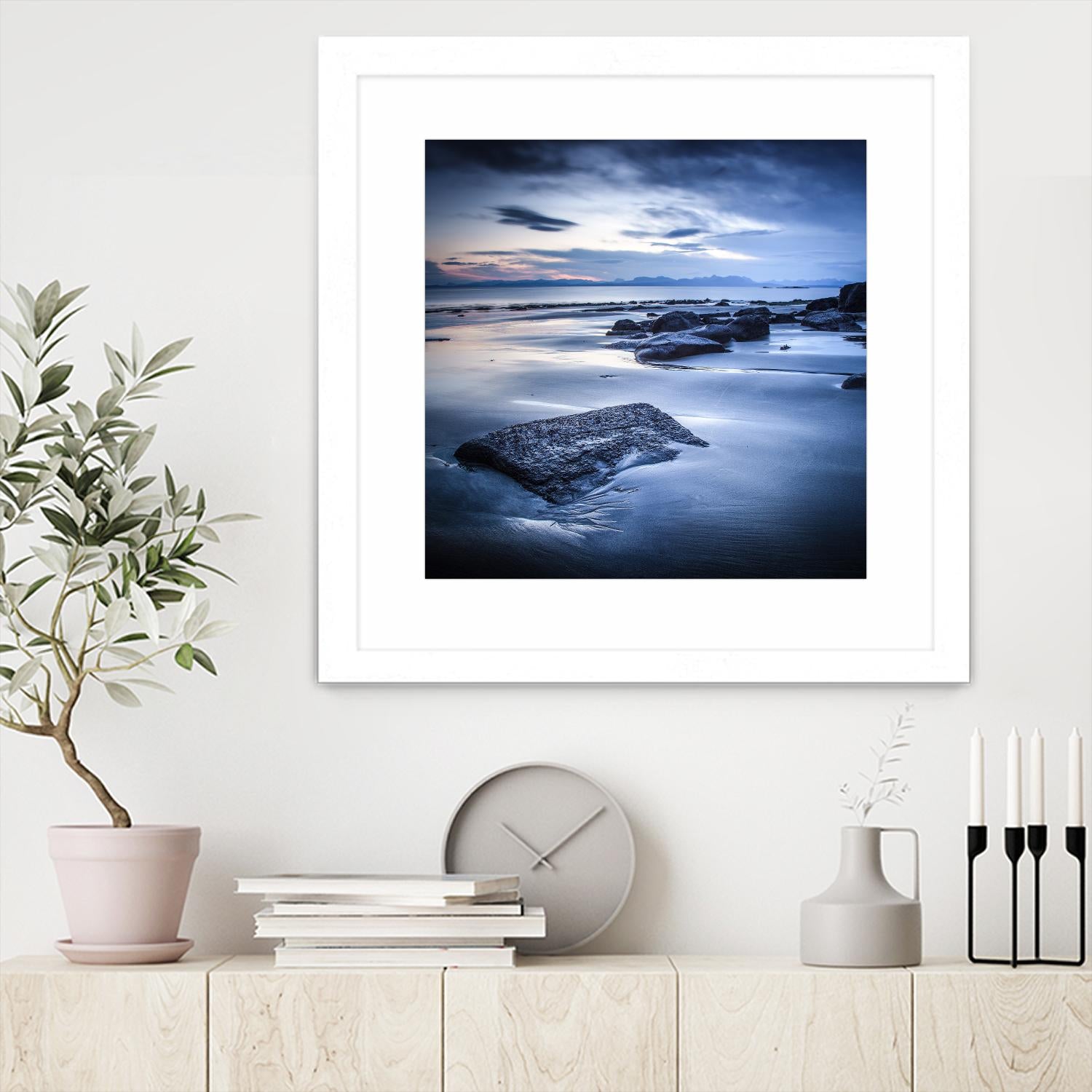 Staffen Bay, Looking East by Lynne Douglas on GIANT ART - multicolor photography; landscapes; coastal