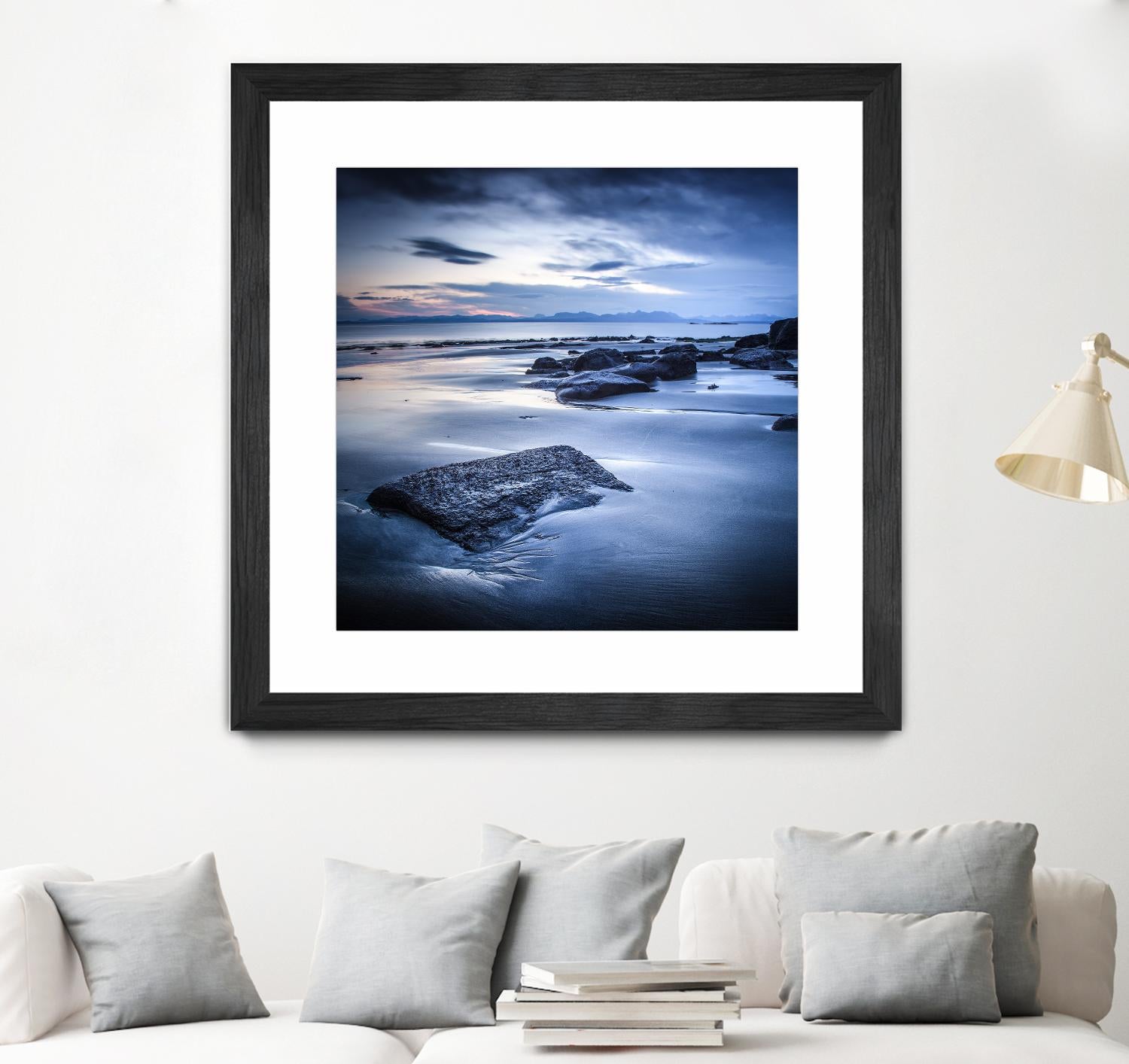 Staffen Bay, Looking East by Lynne Douglas on GIANT ART - multicolor photography; landscapes; coastal