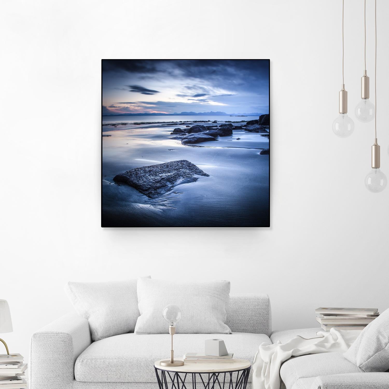 Staffen Bay, Looking East by Lynne Douglas on GIANT ART - multicolor photography; landscapes; coastal