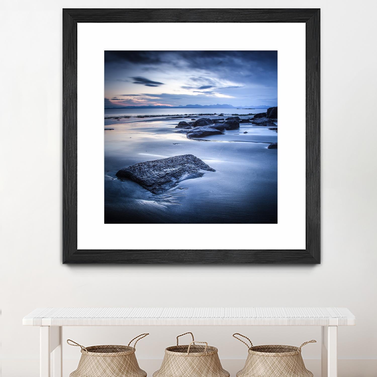 Staffen Bay, Looking East by Lynne Douglas on GIANT ART - multicolor photography; landscapes; coastal