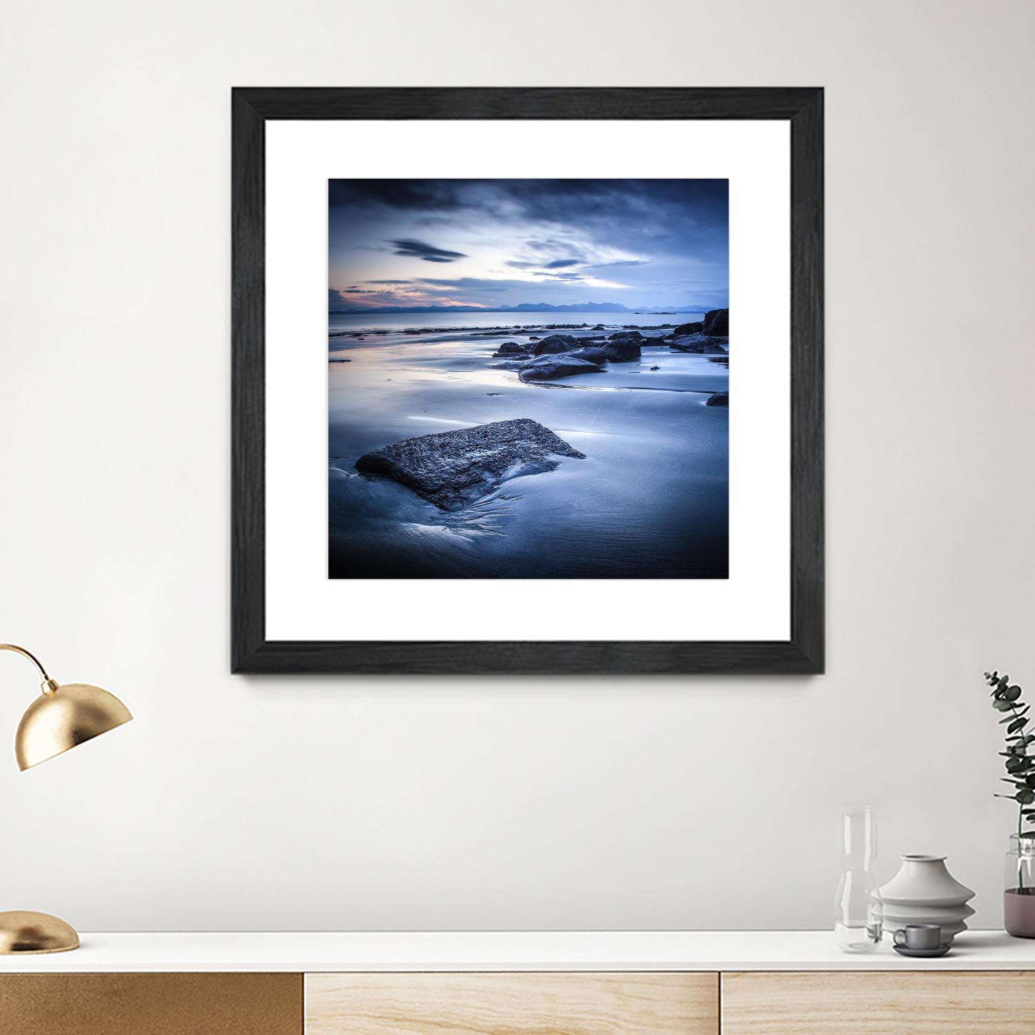 Staffen Bay, Looking East by Lynne Douglas on GIANT ART - multicolor photography; landscapes; coastal