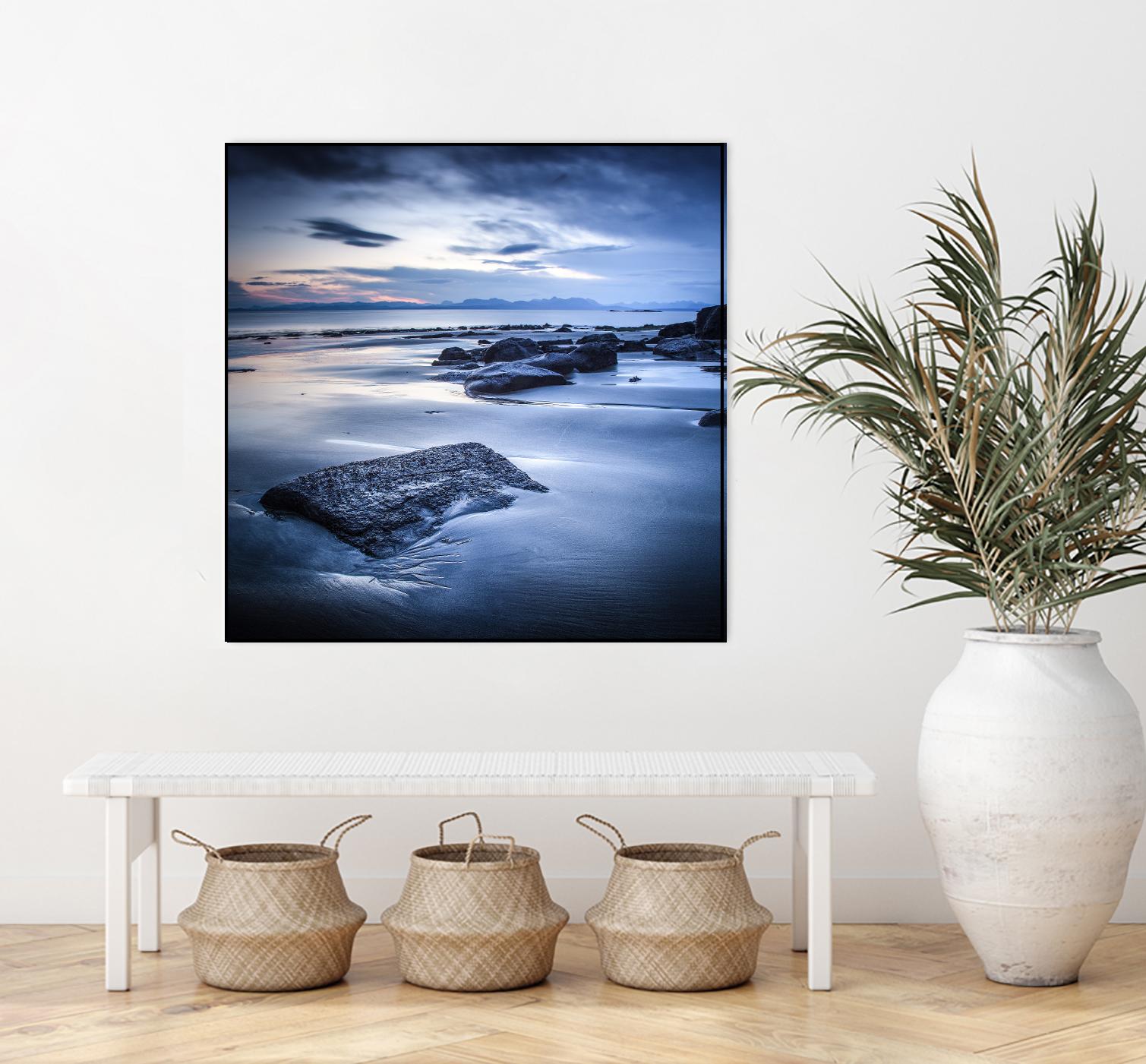 Staffen Bay, Looking East by Lynne Douglas on GIANT ART - multicolor photography; landscapes; coastal