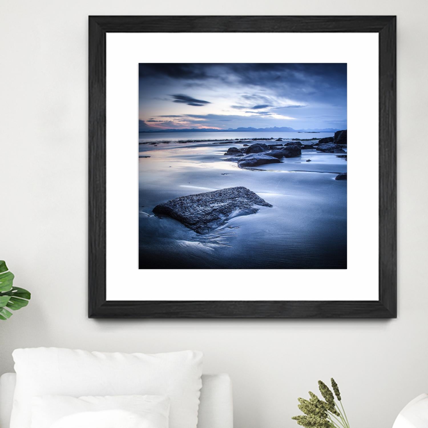 Staffen Bay, Looking East by Lynne Douglas on GIANT ART - multicolor photography; landscapes; coastal