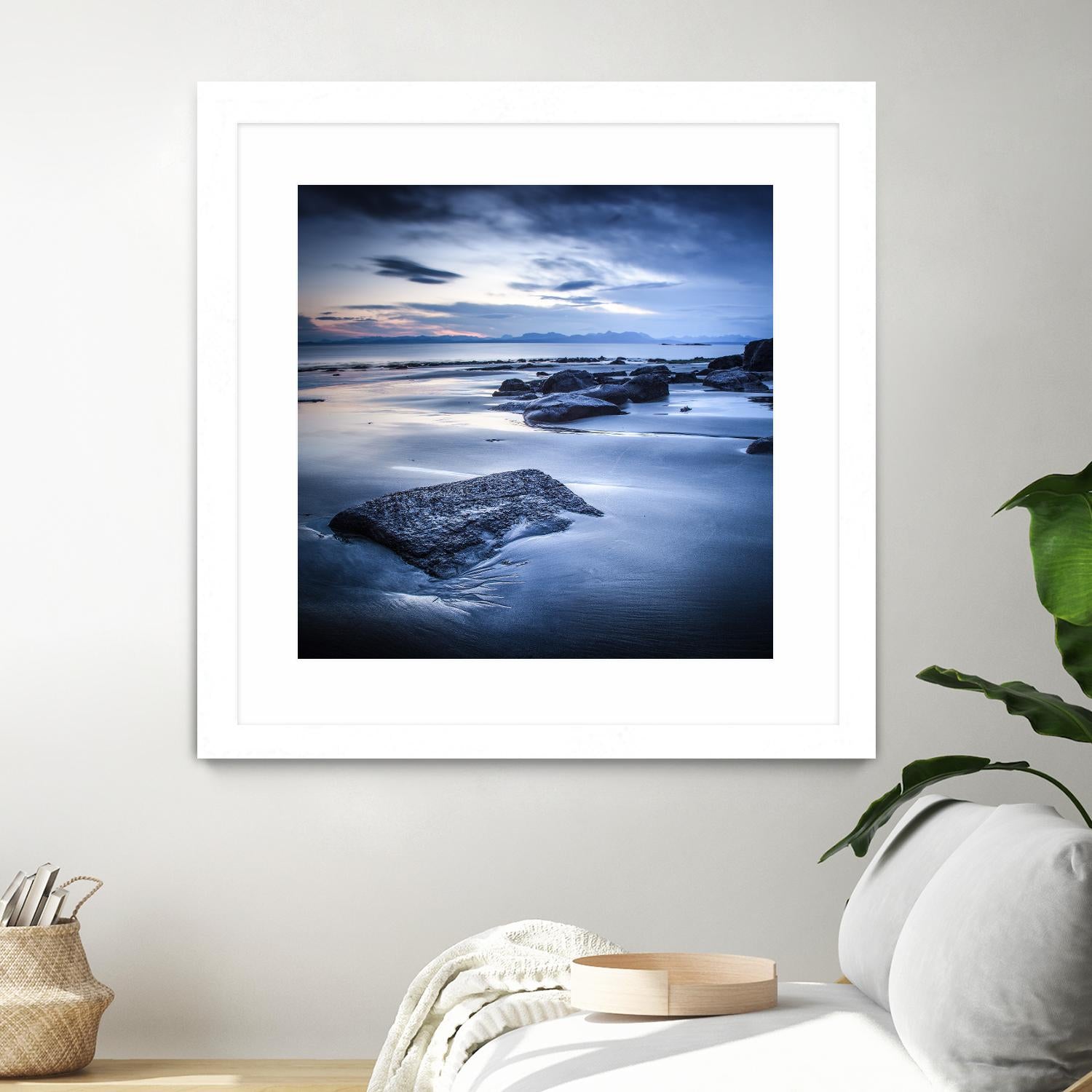 Staffen Bay, Looking East by Lynne Douglas on GIANT ART - multicolor photography; landscapes; coastal