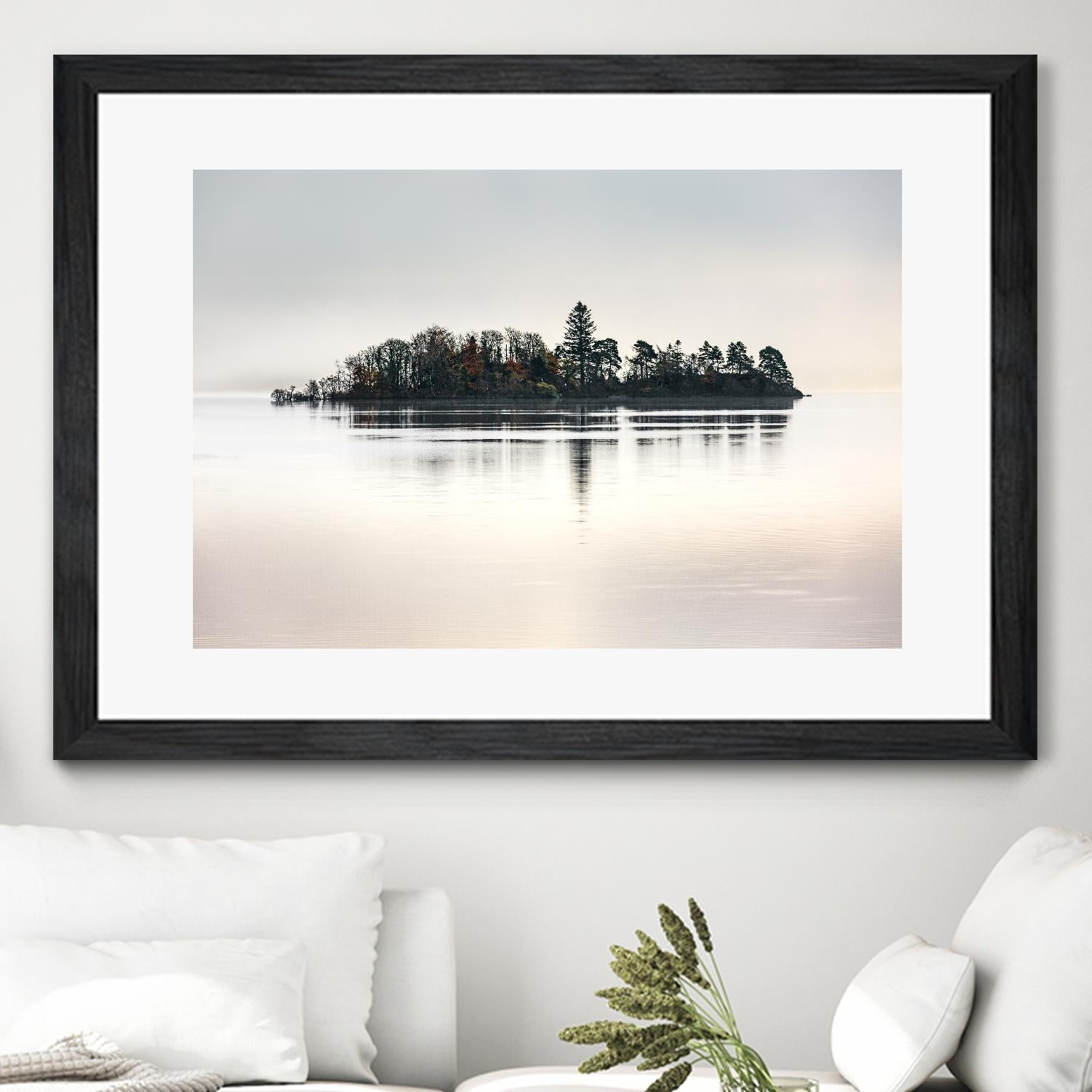 Dawn at Loch Awe by Lynne Douglas on GIANT ART - multi coastal, landscapes, photography, europe, lakes, scotland, sunrises/sunsets, united kingdom