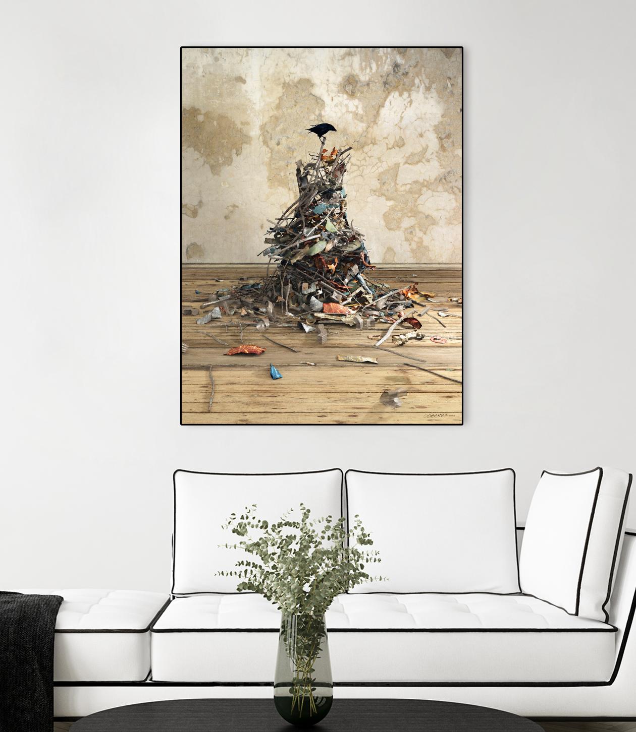 New Worth by Cynthia Decker on GIANT ART - multi contemporary, animals, urban/pop surrealism, birds