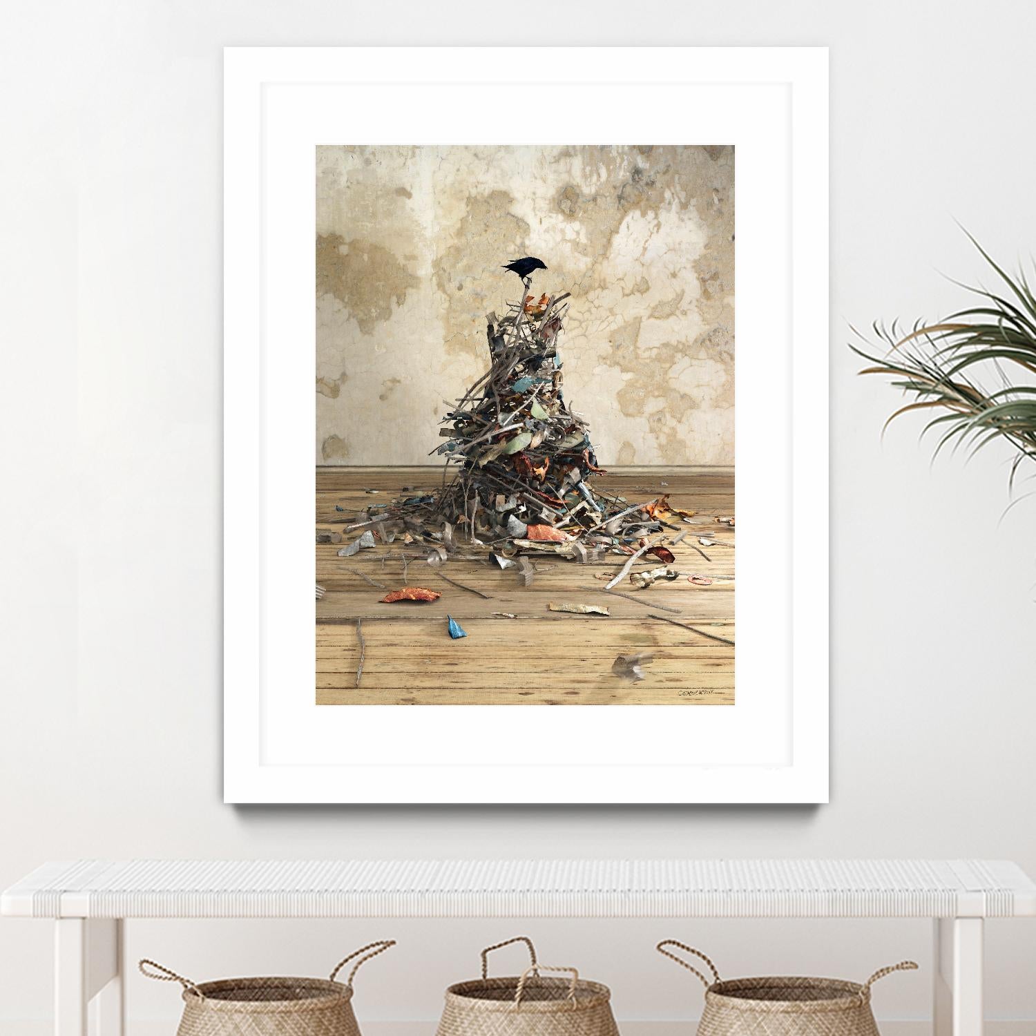 New Worth by Cynthia Decker on GIANT ART - multi contemporary, animals, urban/pop surrealism, birds