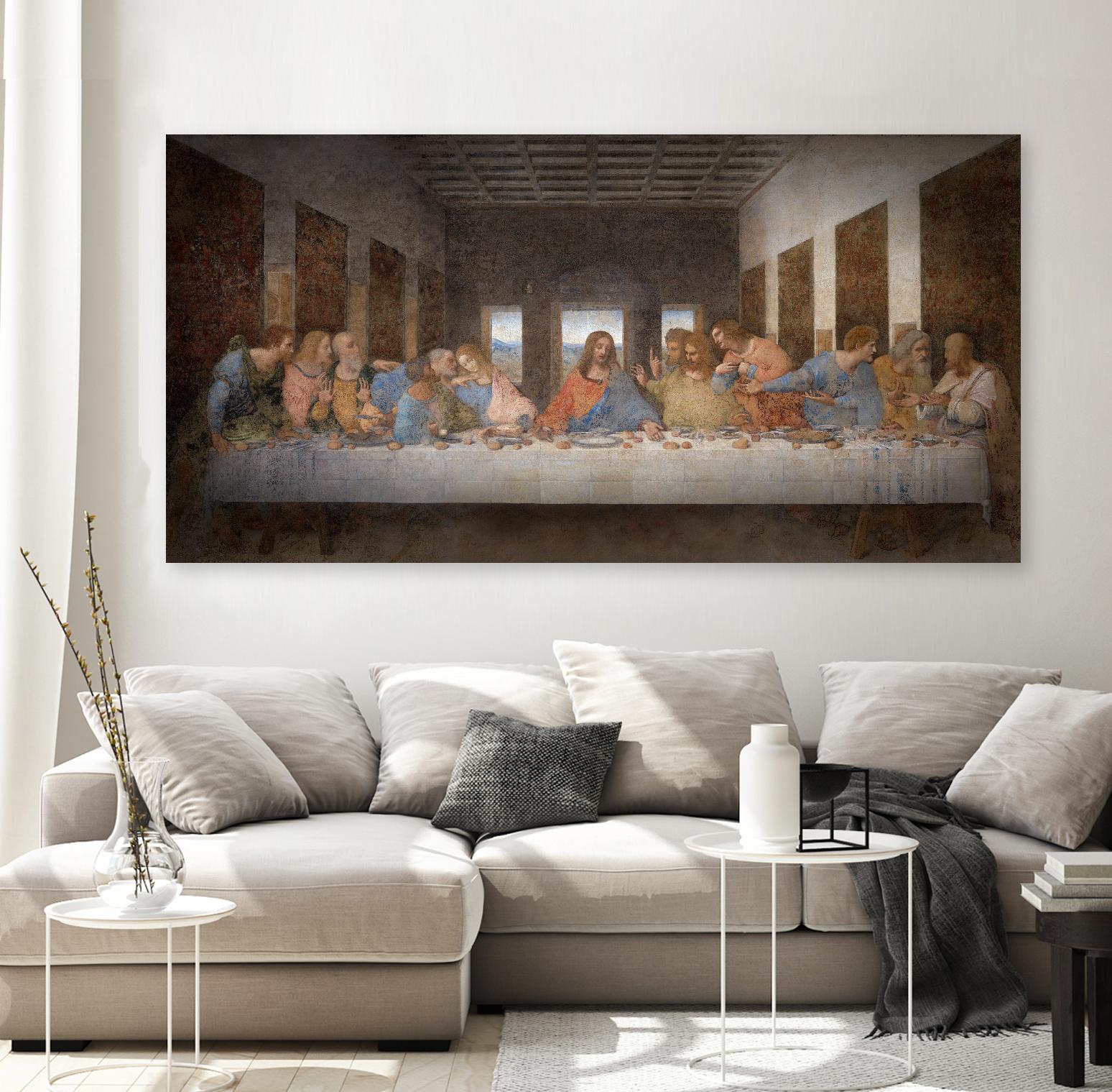 The Last Supper by Leonardo Da Vinci on GIANT ART - multicolor museum; figurative
