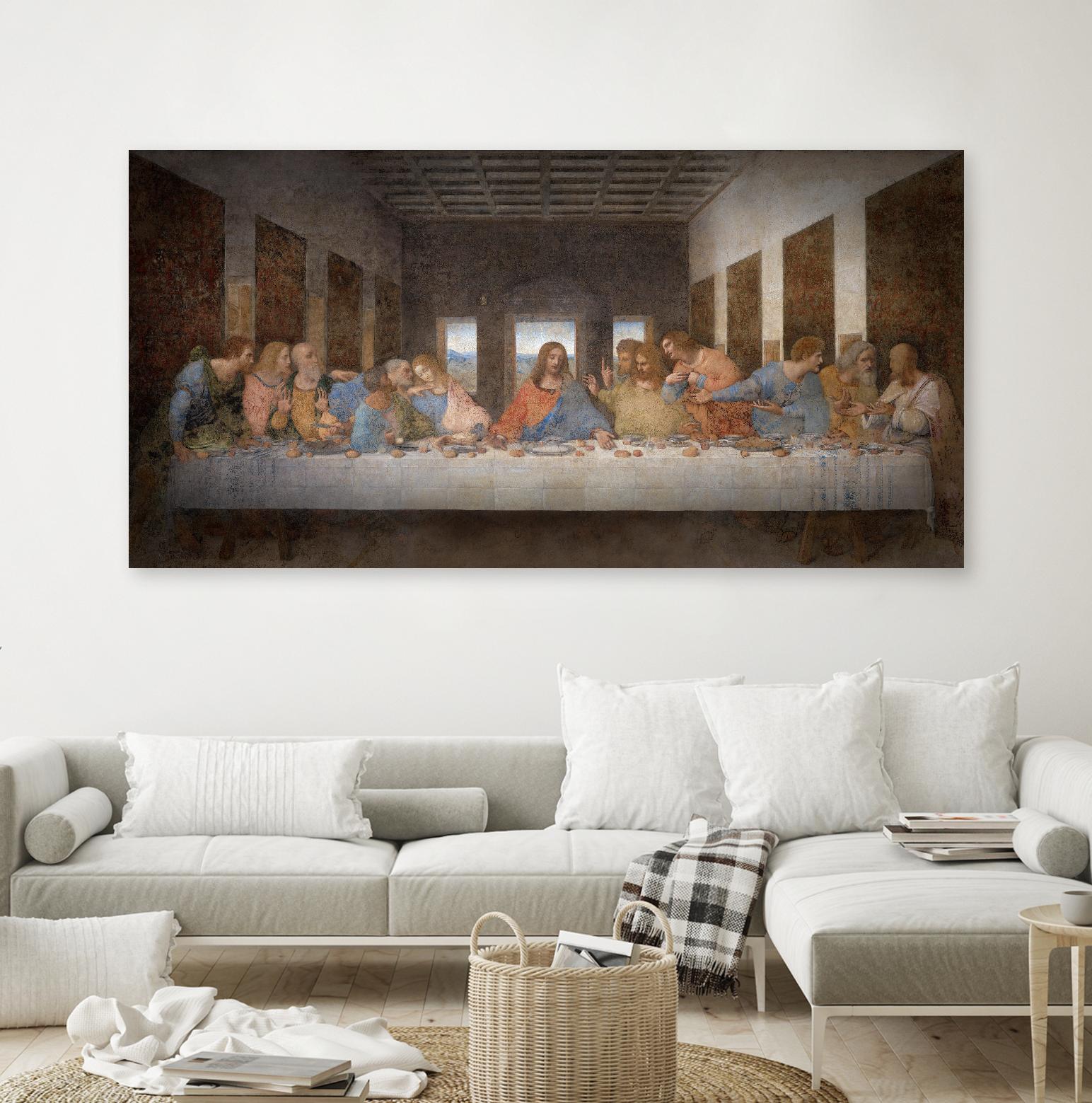 The Last Supper by Leonardo Da Vinci on GIANT ART - multicolor museum; figurative