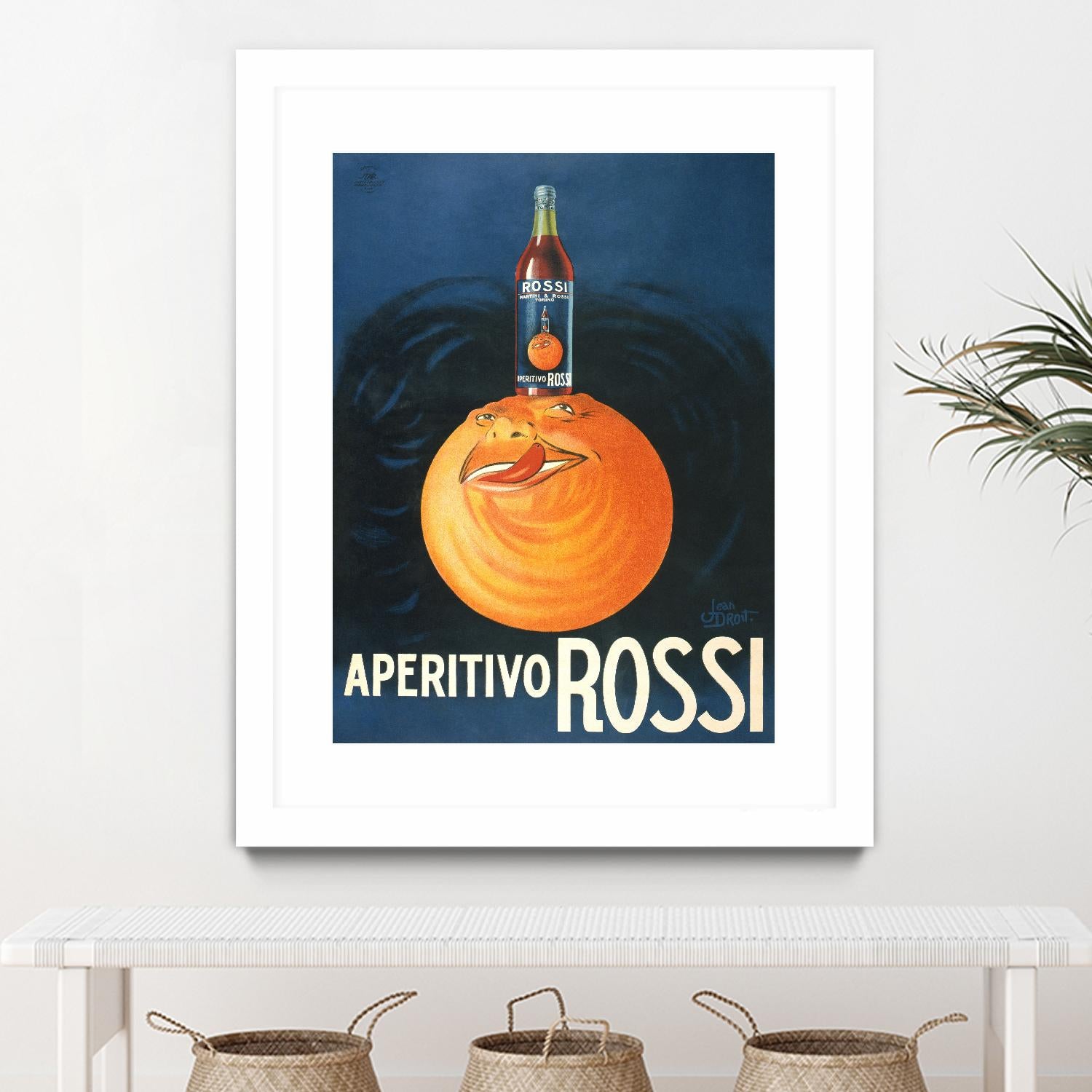 Aperitivo Rossi by Jean Droit on GIANT ART - vintage vintage