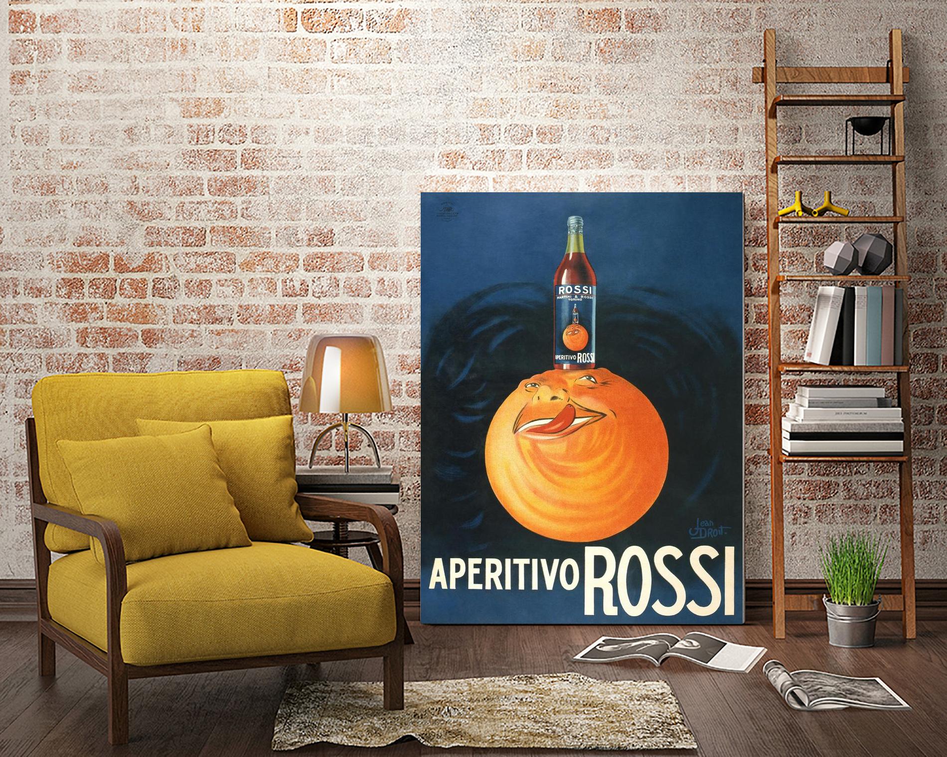 Aperitivo Rossi by Jean Droit on GIANT ART - vintage vintage