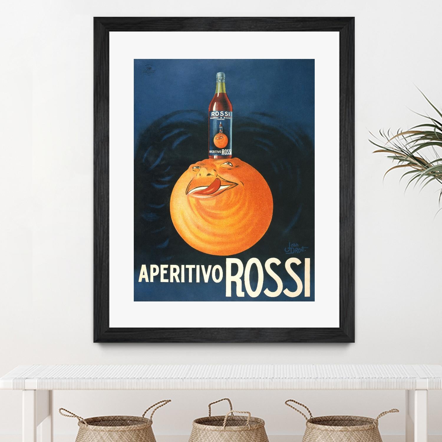 Aperitivo Rossi by Jean Droit on GIANT ART - vintage vintage