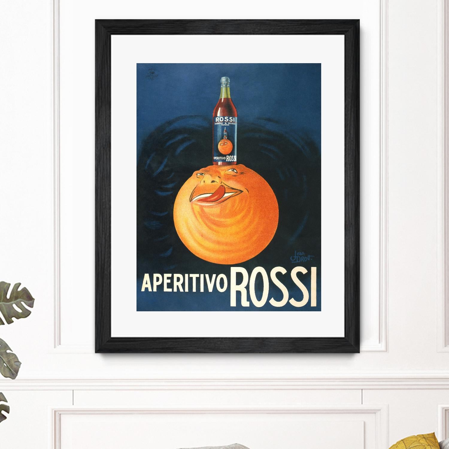 Aperitivo Rossi by Jean Droit on GIANT ART - vintage vintage