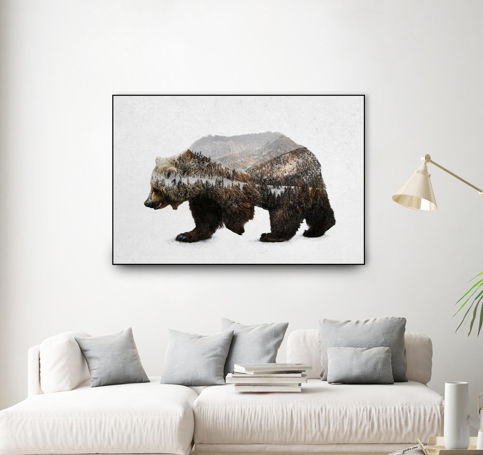 The Kodiak Brown Bear by Davies Babies on GIANT ART - white animals
