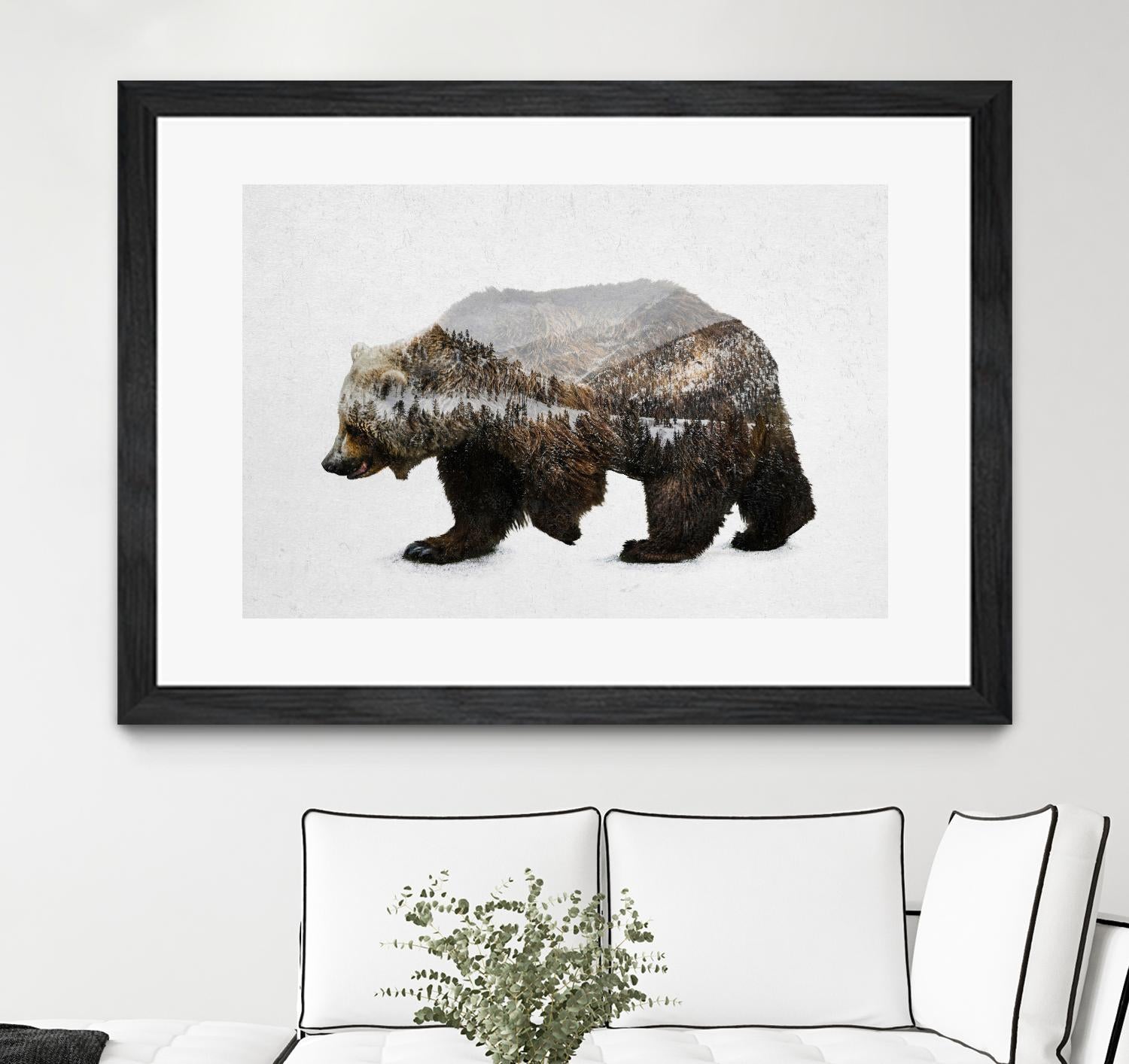 The Kodiak Brown Bear by Davies Babies on GIANT ART - white animals