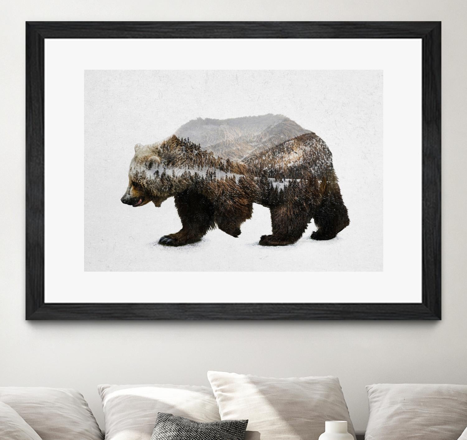 The Kodiak Brown Bear by Davies Babies on GIANT ART - white animals