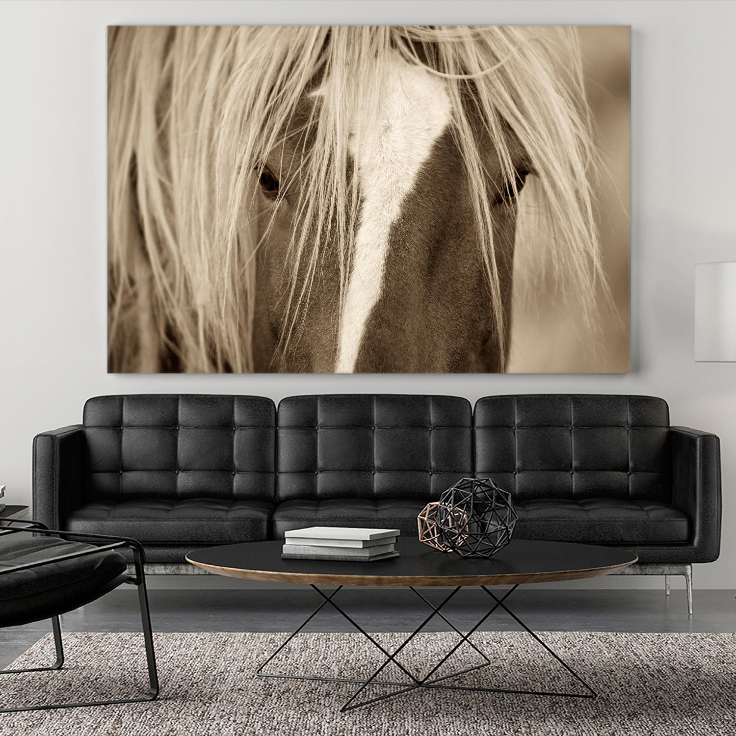 The Blonde by Lisa Dearing on GIANT ART - beige animals