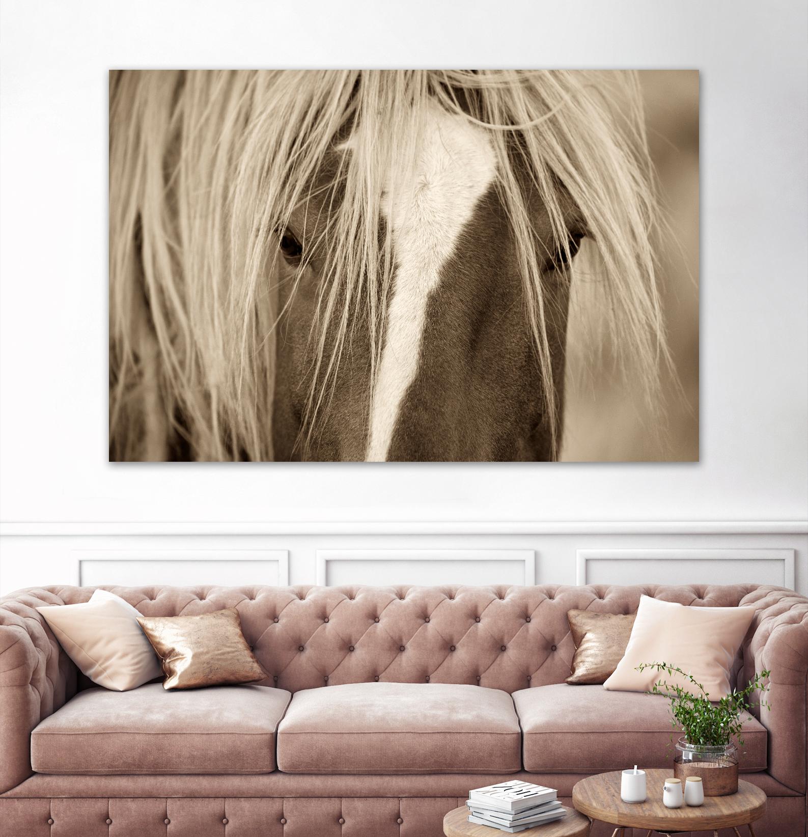 The Blonde by Lisa Dearing on GIANT ART - beige animals