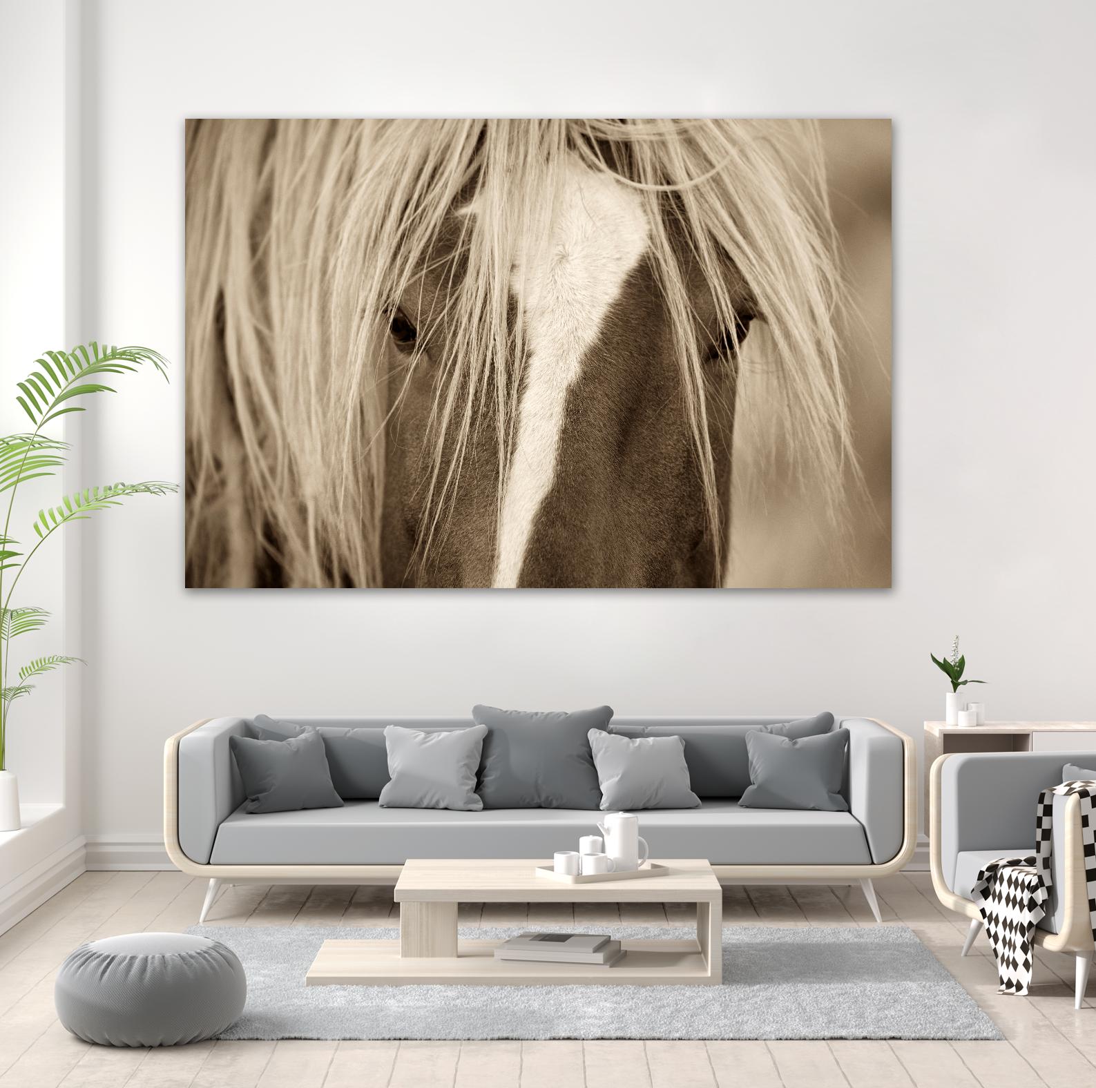 The Blonde by Lisa Dearing on GIANT ART - beige animals