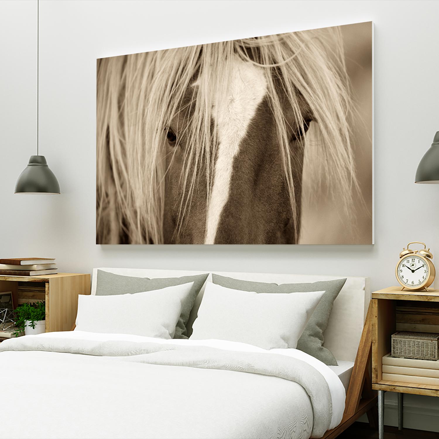 The Blonde by Lisa Dearing on GIANT ART - beige animals