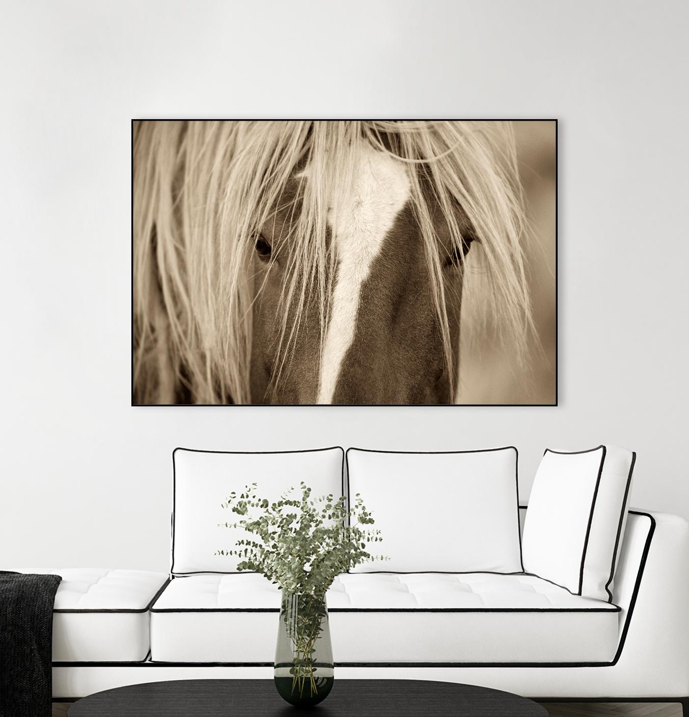 The Blonde by Lisa Dearing on GIANT ART - beige animals