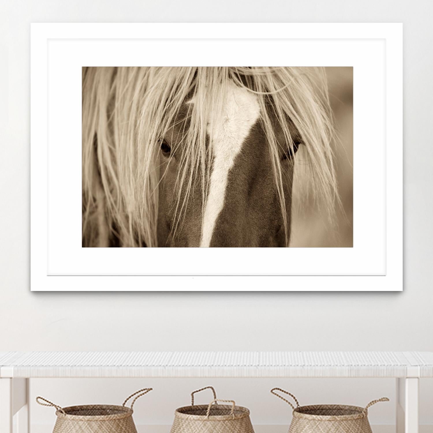 The Blonde by Lisa Dearing on GIANT ART - beige animals