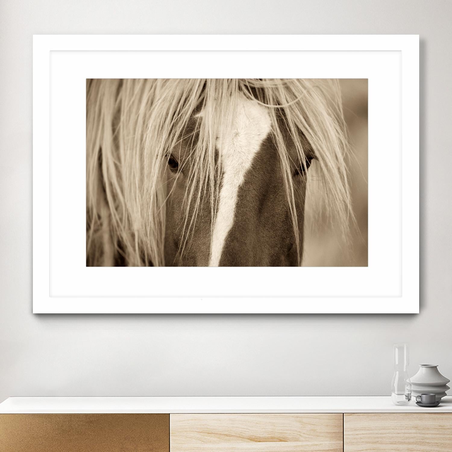 The Blonde by Lisa Dearing on GIANT ART - beige animals