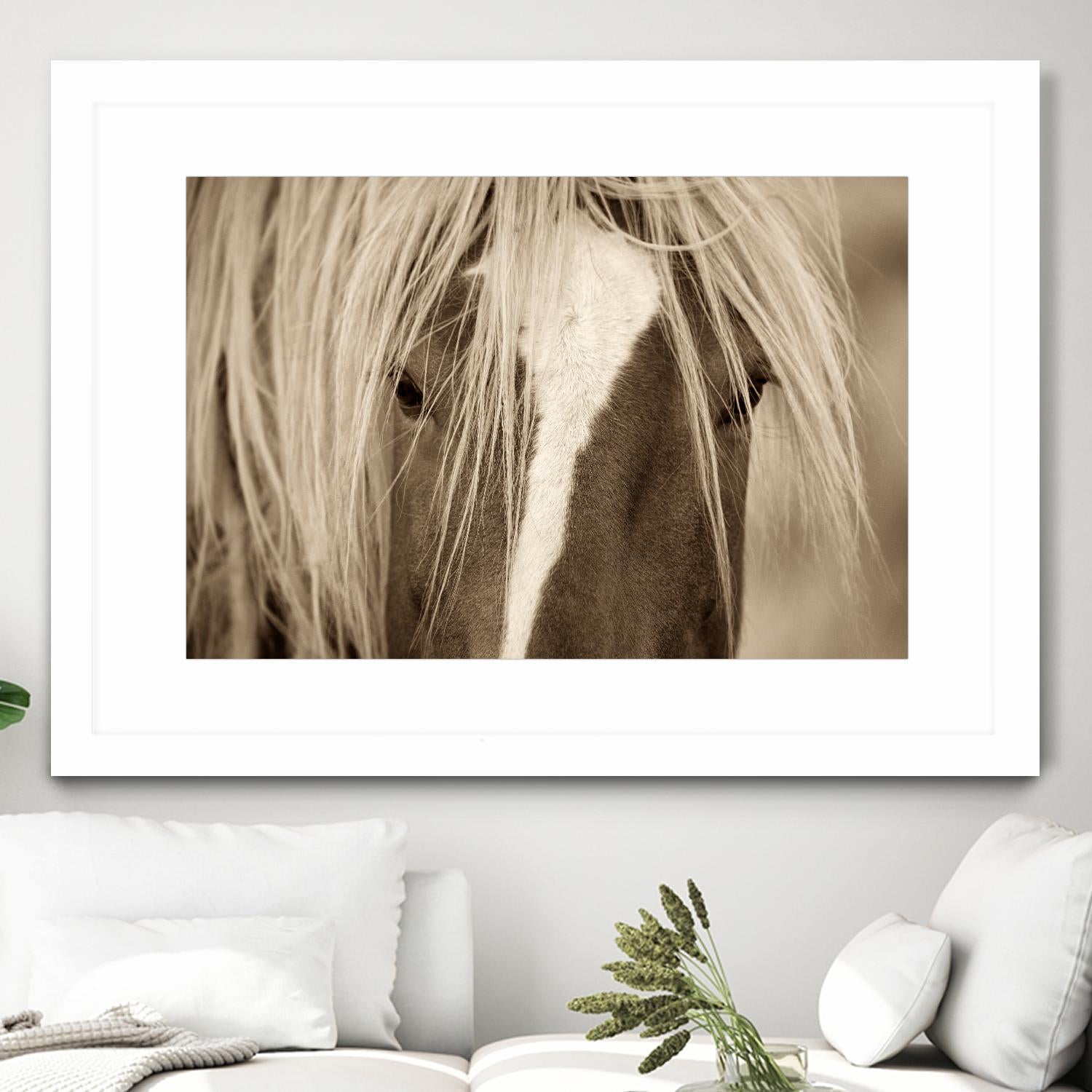 The Blonde by Lisa Dearing on GIANT ART - beige animals