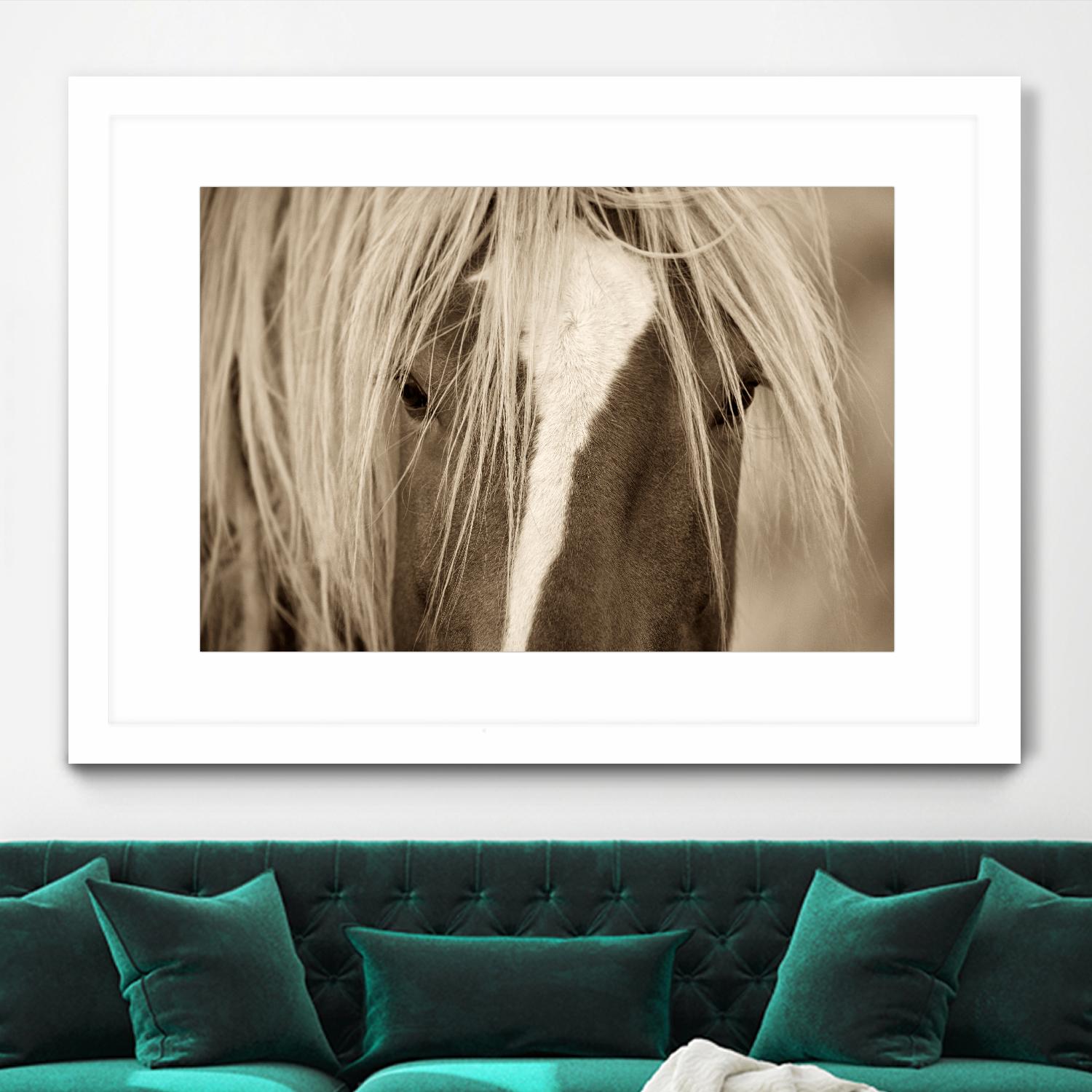 The Blonde by Lisa Dearing on GIANT ART - beige animals