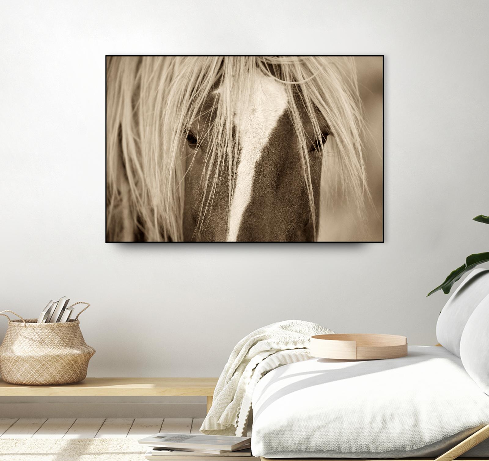 The Blonde by Lisa Dearing on GIANT ART - beige animals