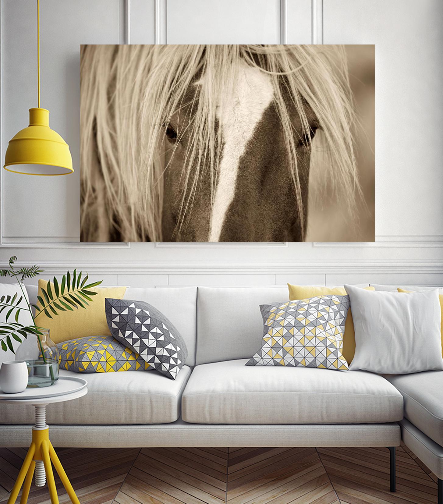 The Blonde by Lisa Dearing on GIANT ART - beige animals