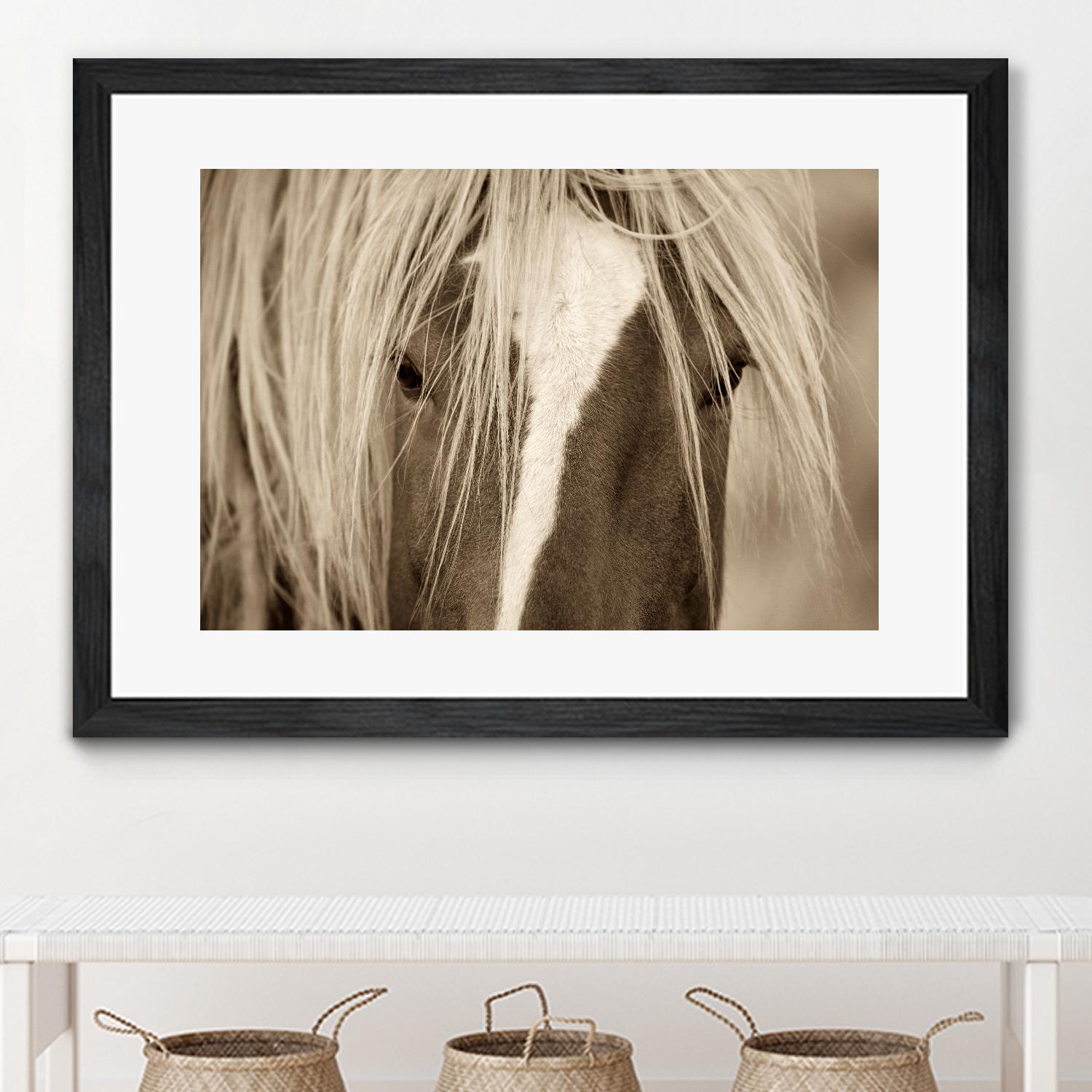 The Blonde by Lisa Dearing on GIANT ART - beige animals