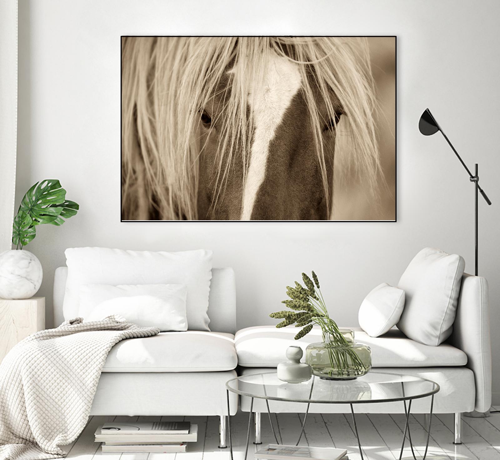 The Blonde by Lisa Dearing on GIANT ART - beige animals