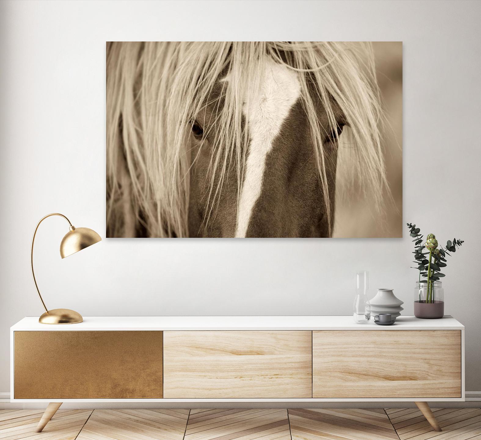 The Blonde by Lisa Dearing on GIANT ART - beige animals