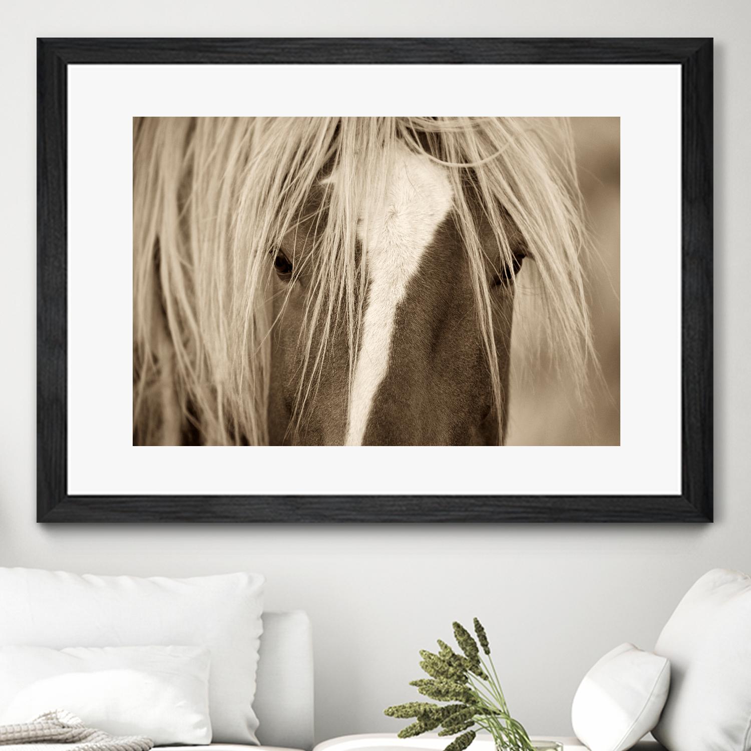 The Blonde by Lisa Dearing on GIANT ART - beige animals