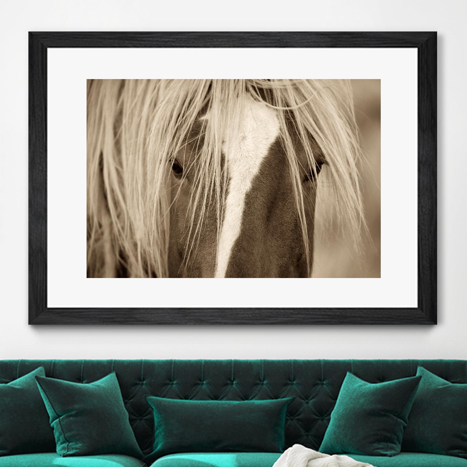 The Blonde by Lisa Dearing on GIANT ART - beige animals