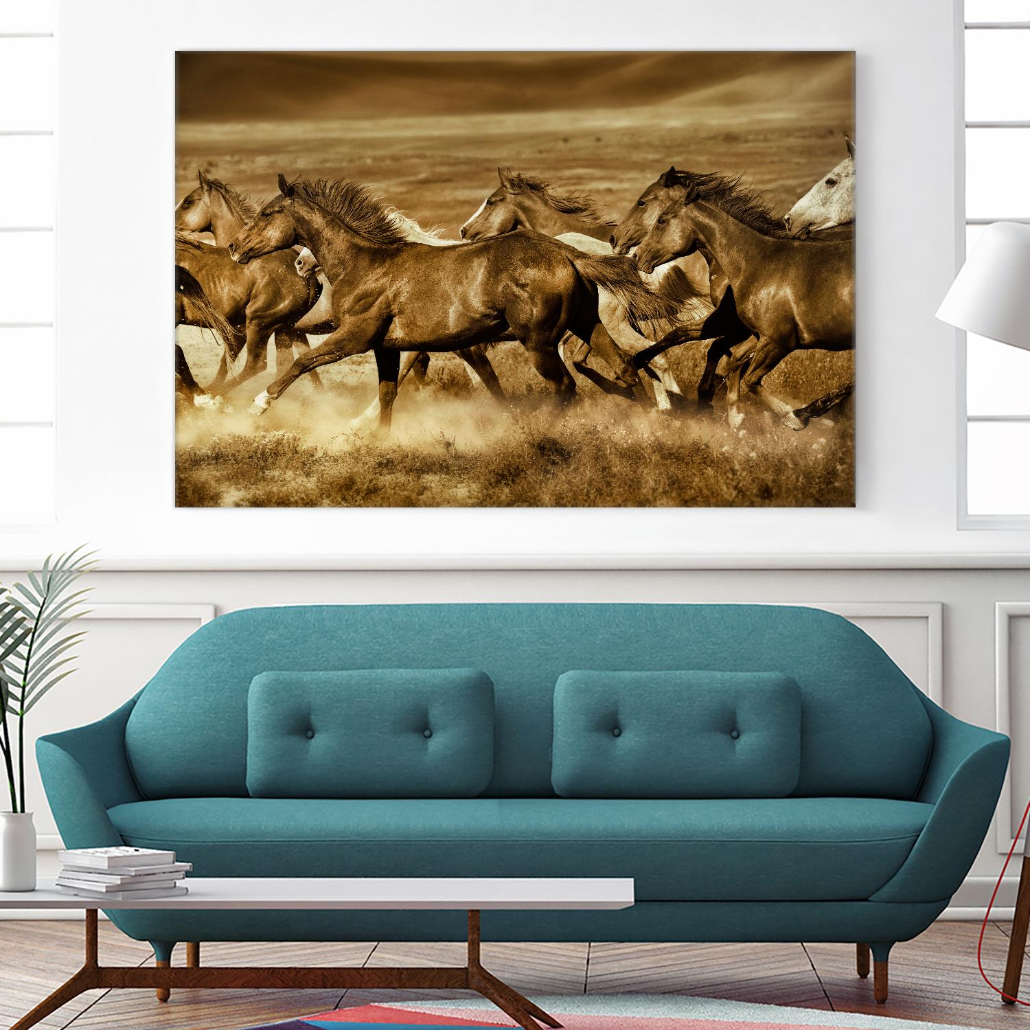 Unbroken by Lisa Dearing on GIANT ART - beige animals