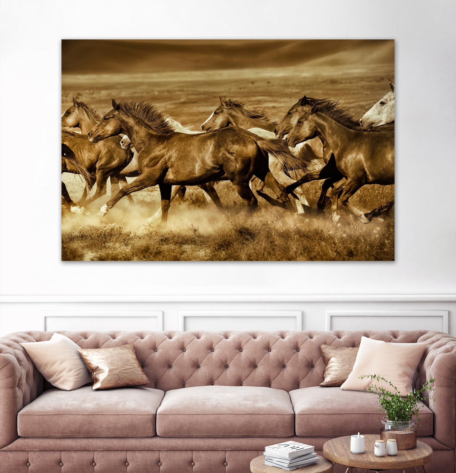 Unbroken by Lisa Dearing on GIANT ART - beige animals