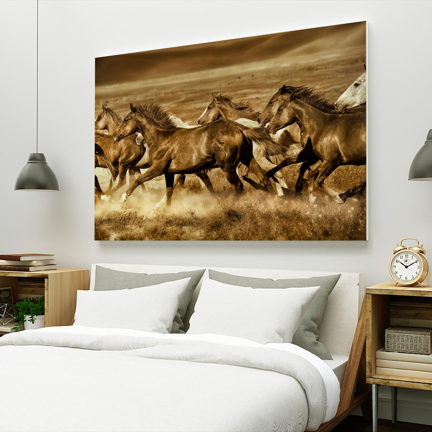 Unbroken by Lisa Dearing on GIANT ART - beige animals