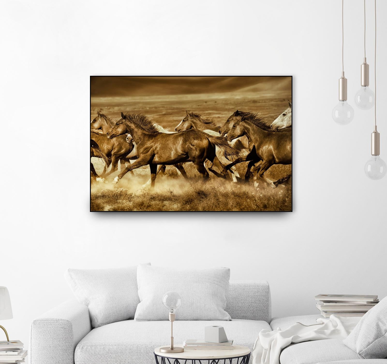 Unbroken by Lisa Dearing on GIANT ART - beige animals