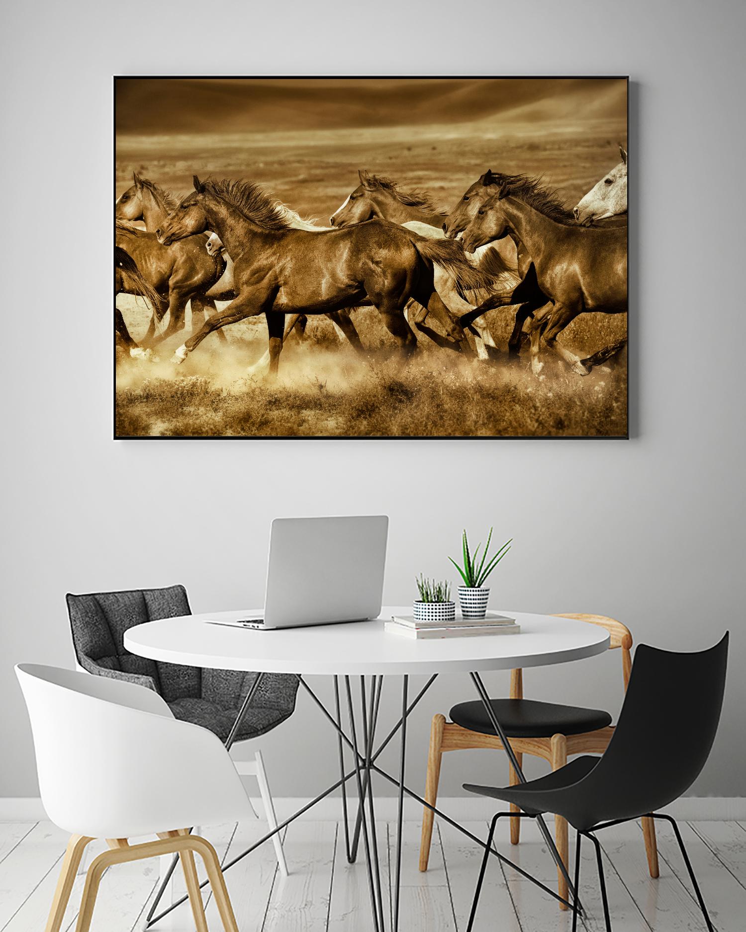 Unbroken by Lisa Dearing on GIANT ART - beige animals