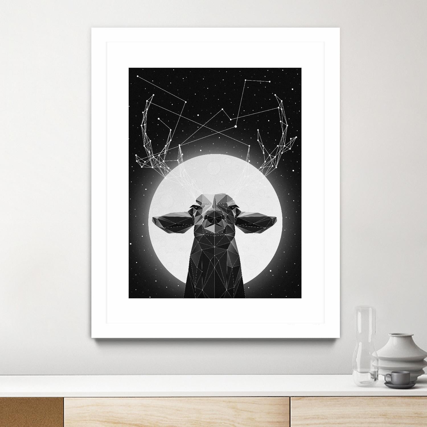 Banyon Deer by Davies Babies on GIANT ART - multicolor animals; contemporary