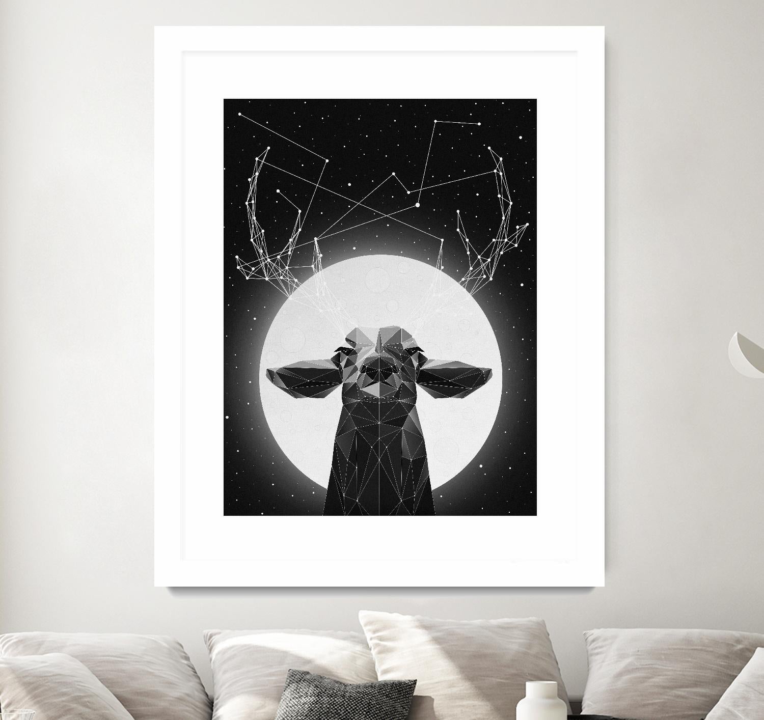 Banyon Deer by Davies Babies on GIANT ART - multicolor animals; contemporary