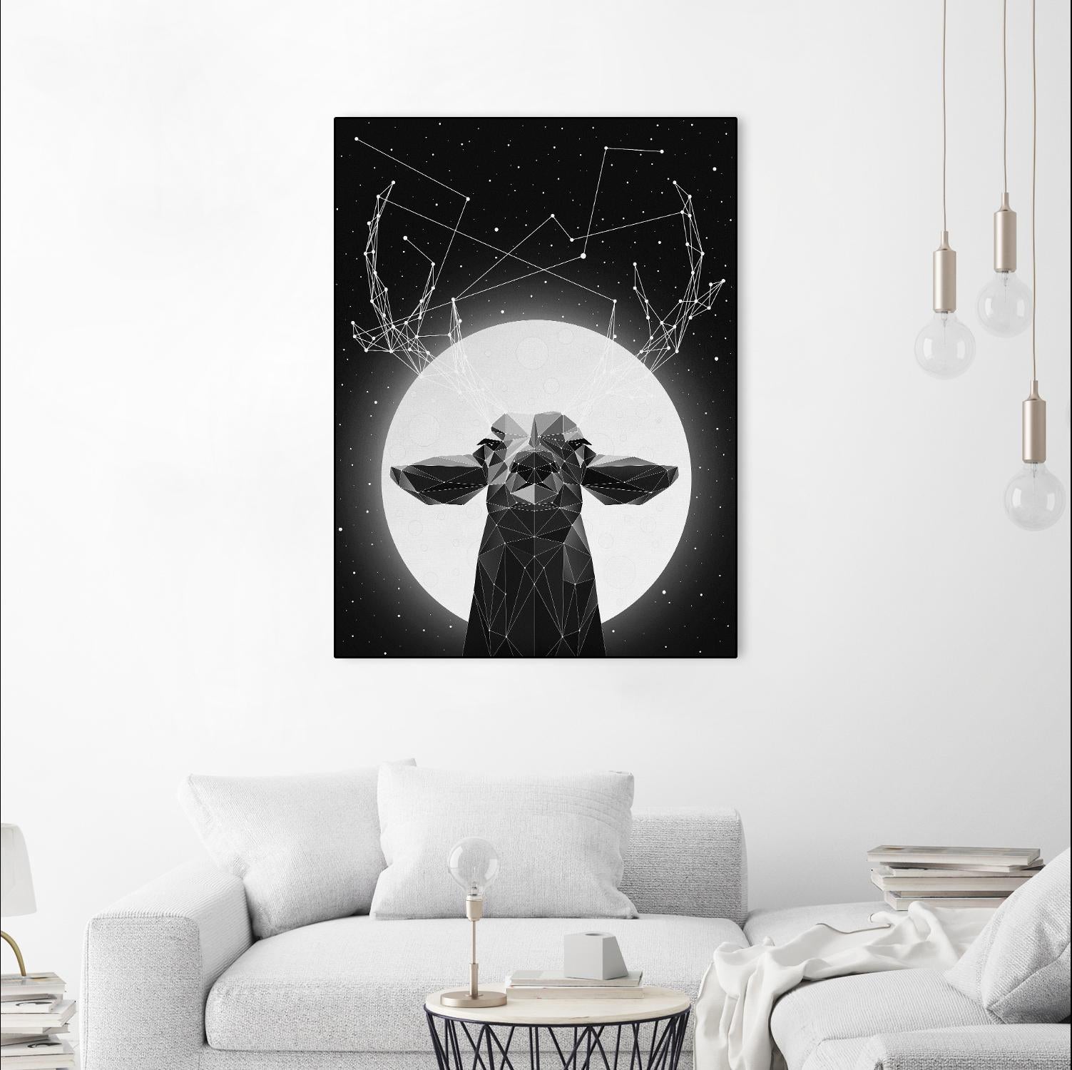 Banyon Deer by Davies Babies on GIANT ART - multicolor animals; contemporary