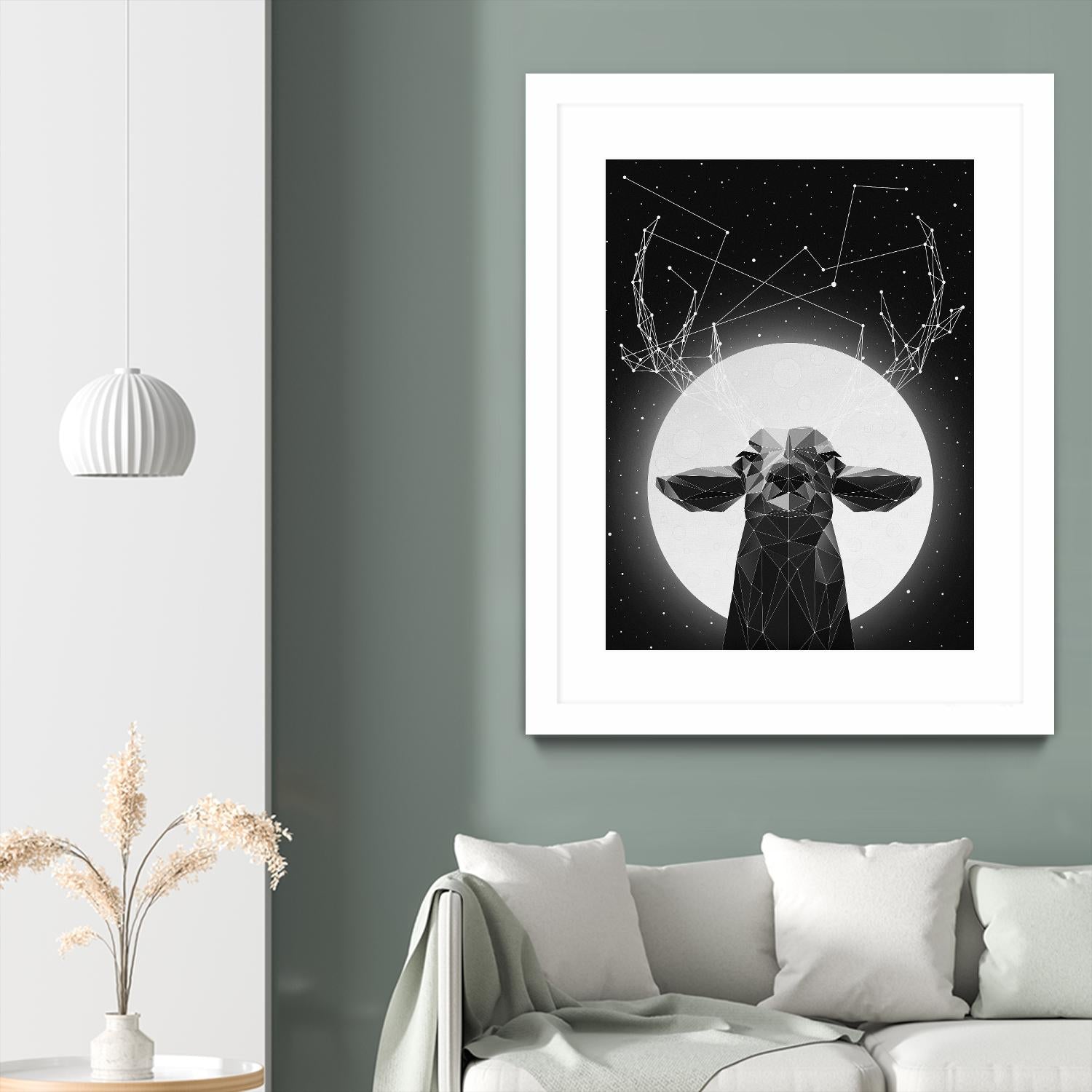 Banyon Deer by Davies Babies on GIANT ART - multicolor animals; contemporary