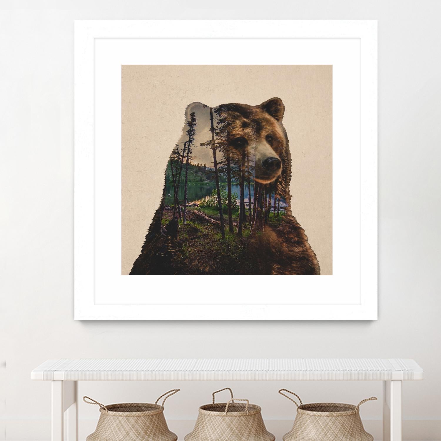 Bear Lake by Davies Babies on GIANT ART - multicolor animals; contemporary