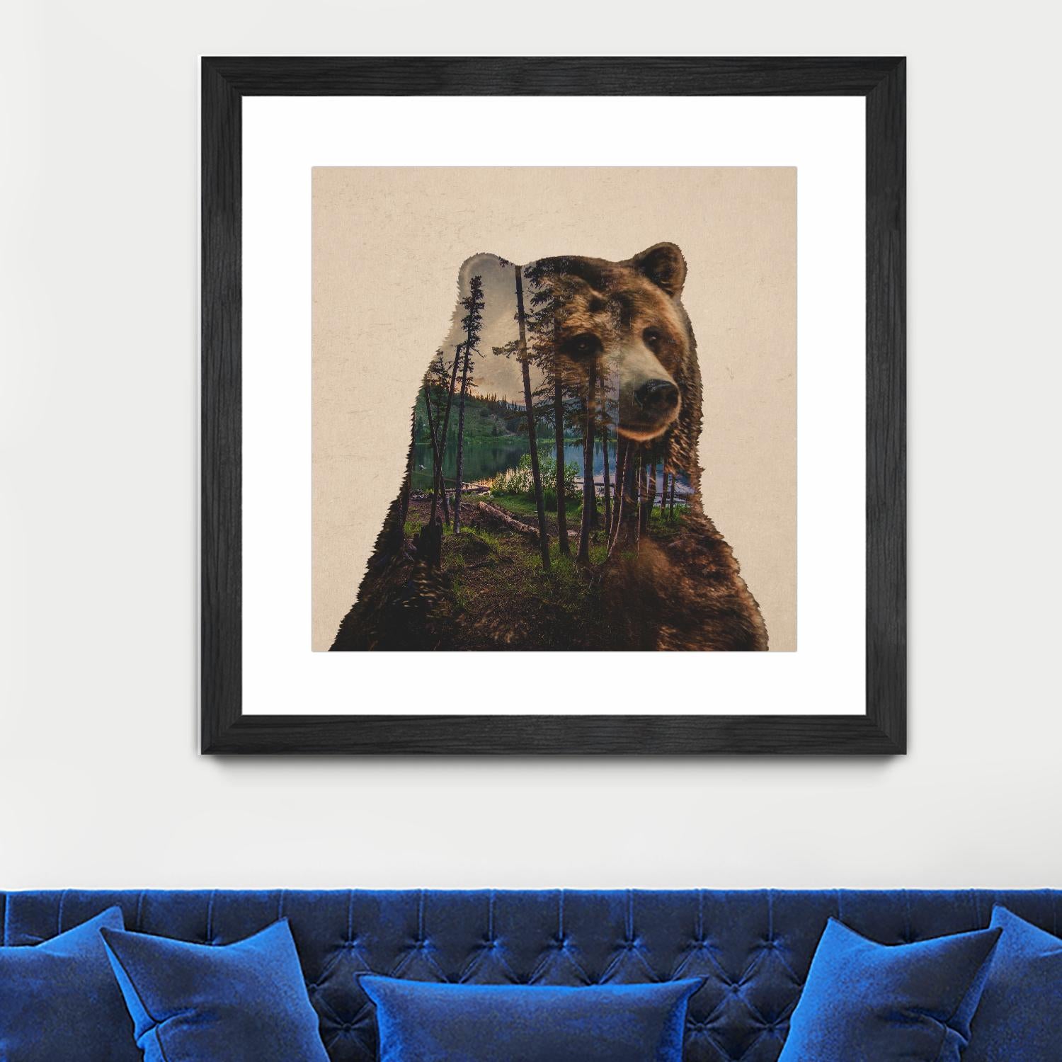 Bear Lake by Davies Babies on GIANT ART - multicolor animals; contemporary