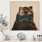 Bear Lake by Davies Babies on GIANT ART - multicolor animals; contemporary