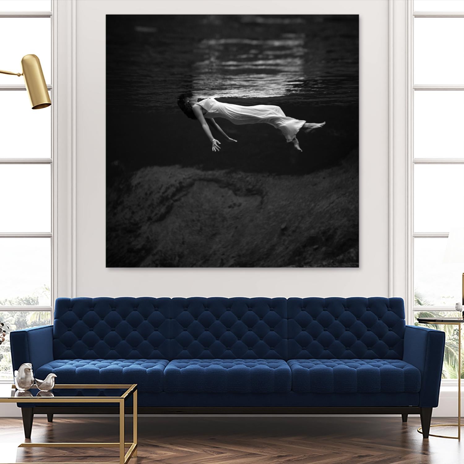 Weeki Wachee Spring, Florida (1947) by Toni Frissell on GIANT ART - multicolor photography; figurative