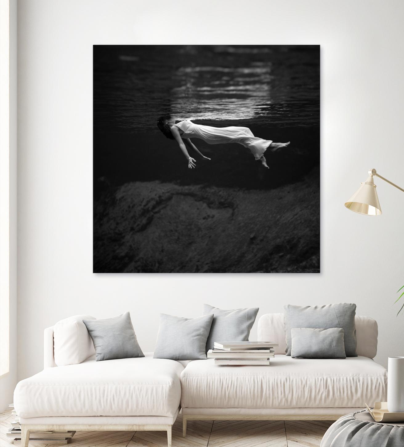 Weeki Wachee Spring, Florida (1947) by Toni Frissell on GIANT ART - multicolor photography; figurative